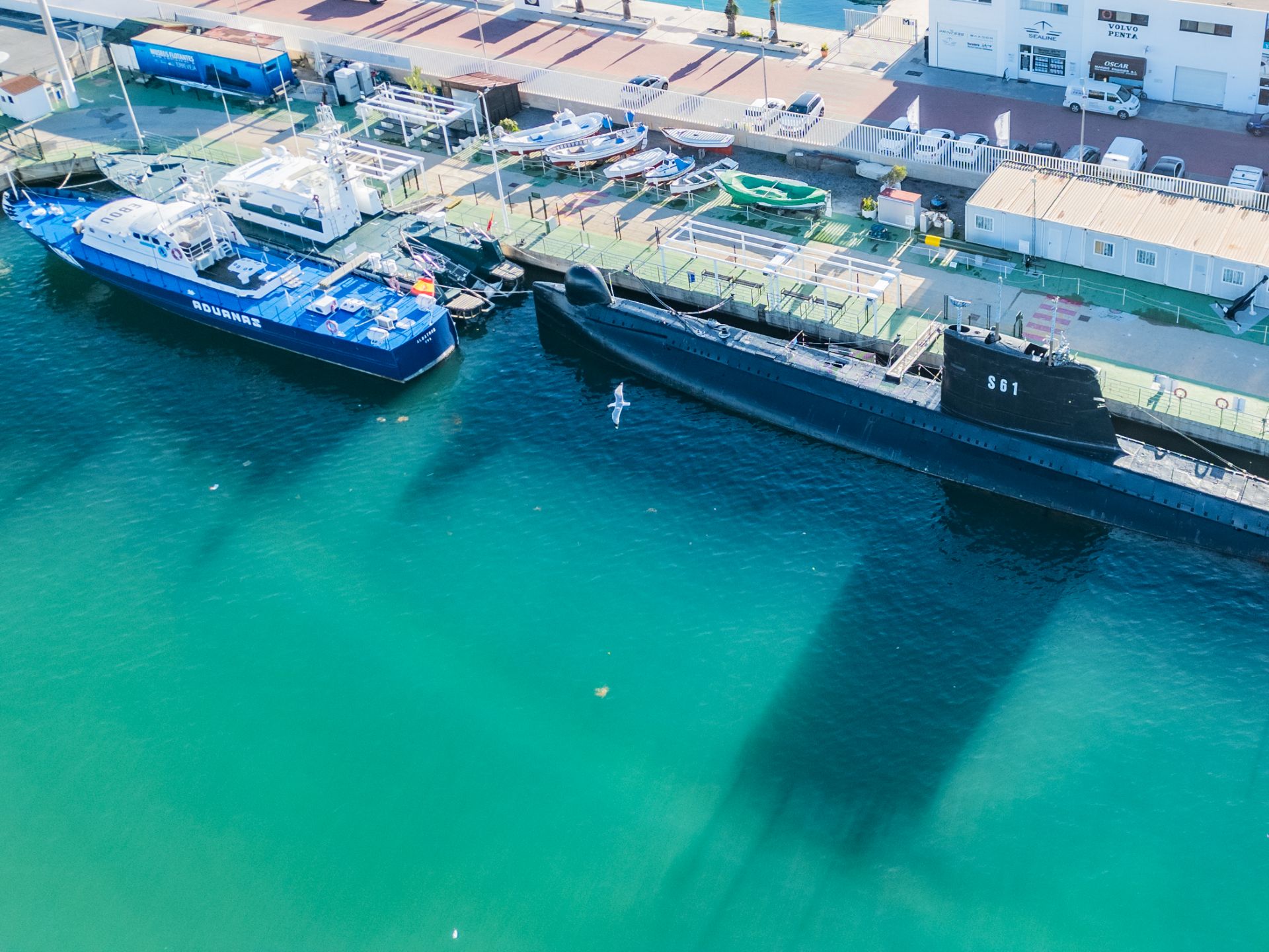 Museos Flotantes: Submarino y Patrullero Albatros 2