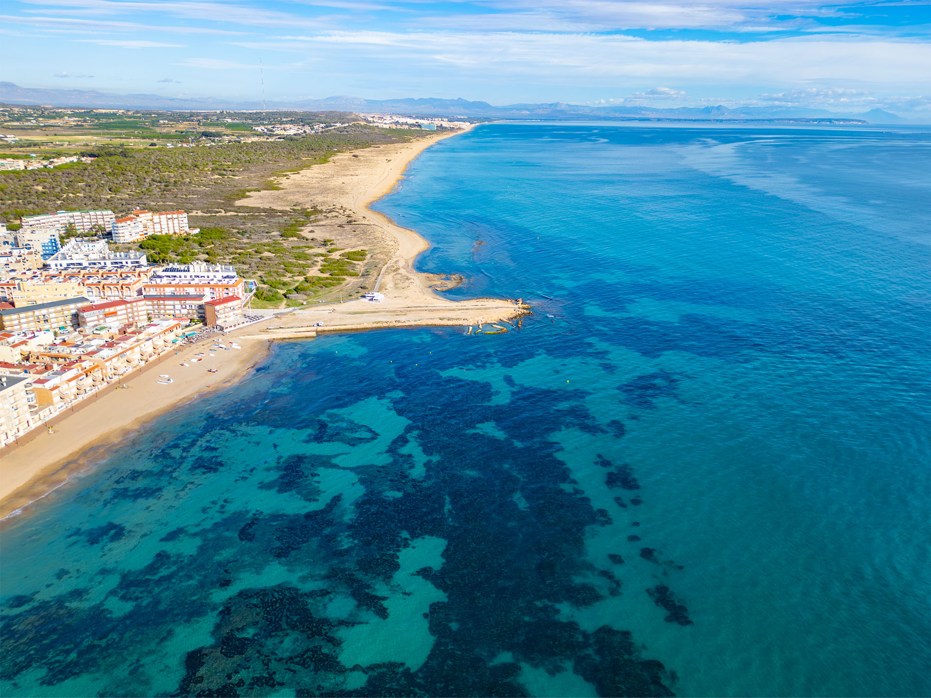Playa de la Mata en Torrevieja