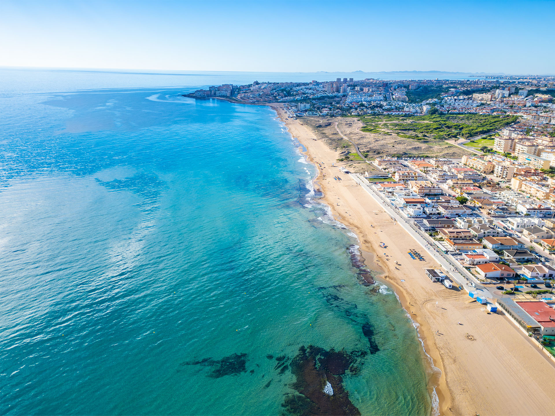 Playa de la Mata en Torrevieja