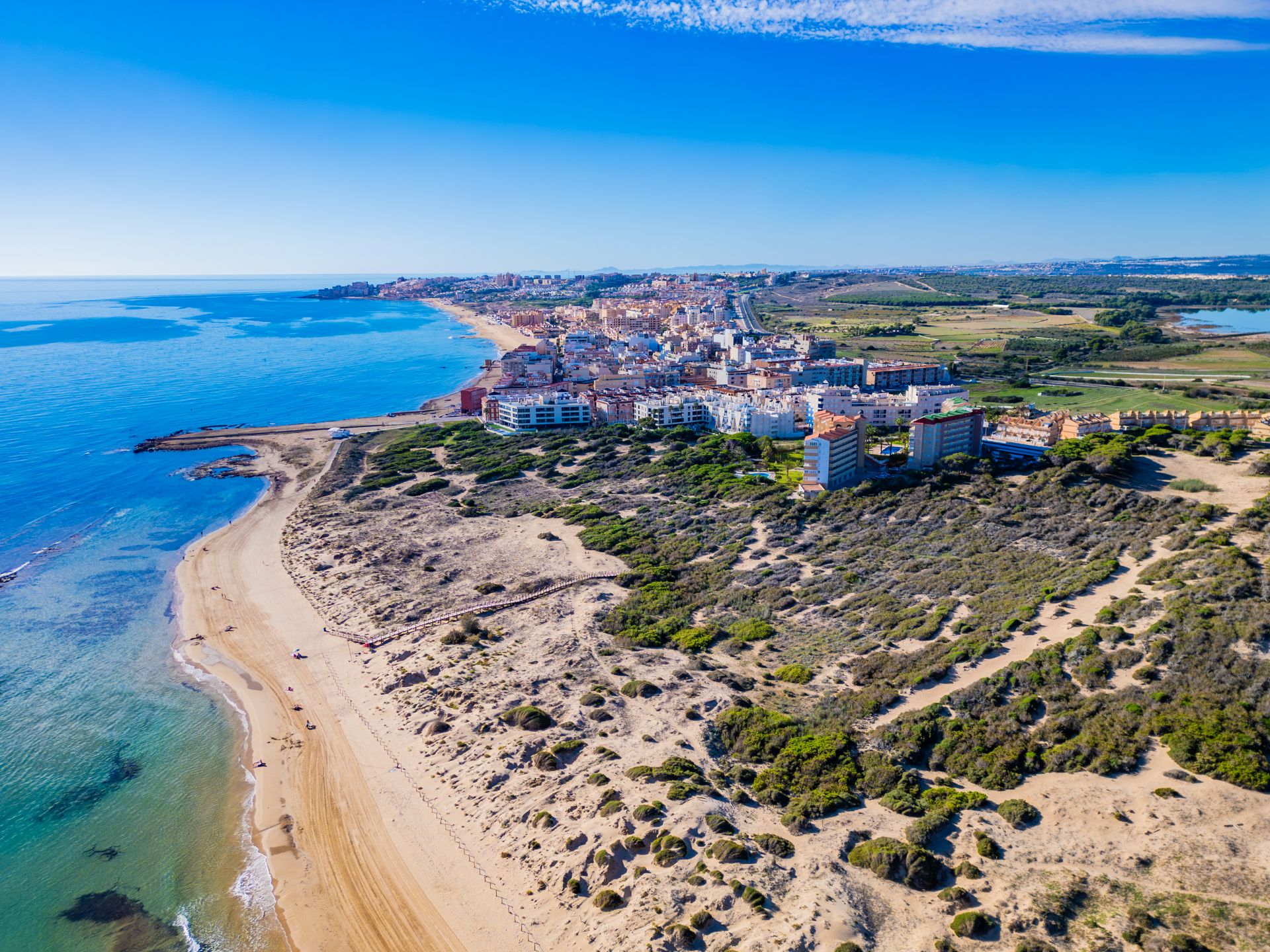 Playa de la Mata en Torrevieja