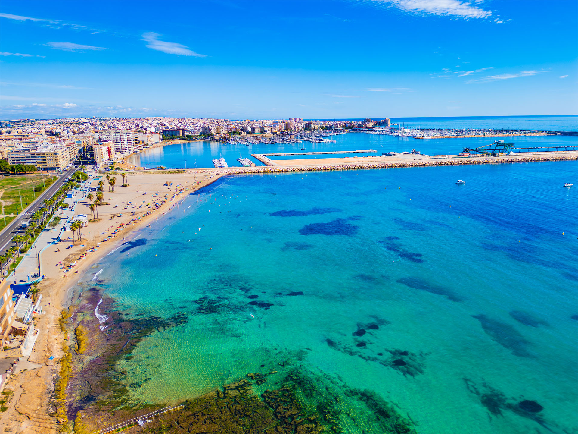 Playa de los Náufragos de Torrevieja