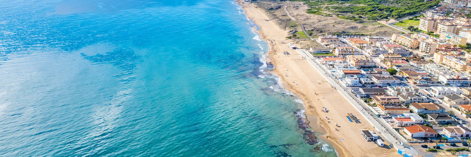 Playa de la Mata en Torrevieja