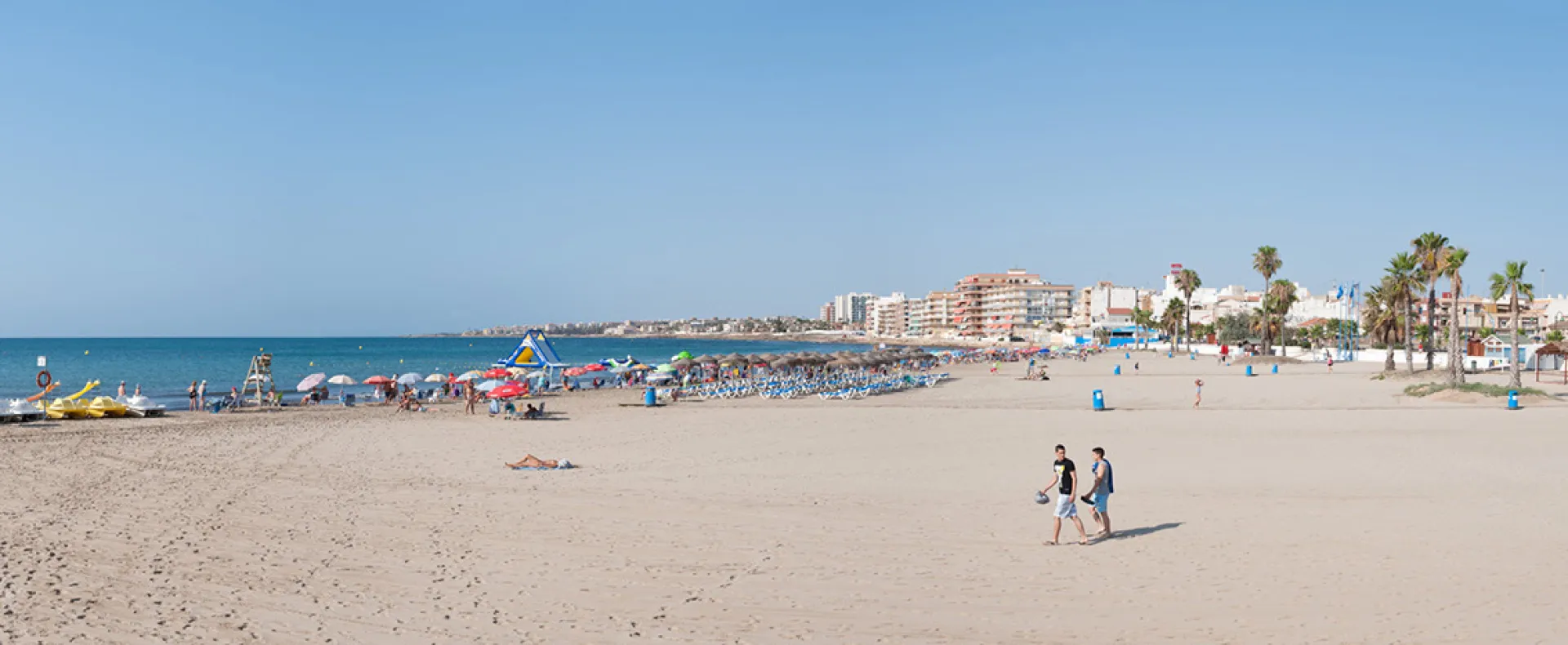 Playa de los Náufragos de Torrevieja